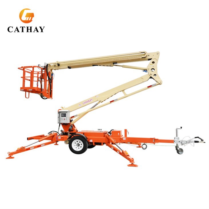 Trailer Boom Lift factory